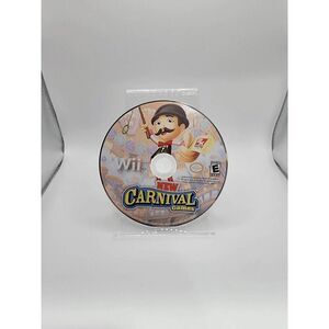 New Carnival Games (Nintendo Wii game) Disc only! Tested!